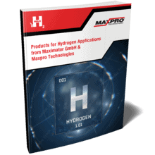 Products for Hydrogen Applications from Maximator GmbH & Maxpro Technologies