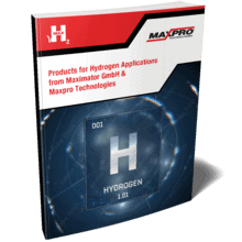 Products for Hydrogen Applications from Maximator GmbH & Maxpro Technologies