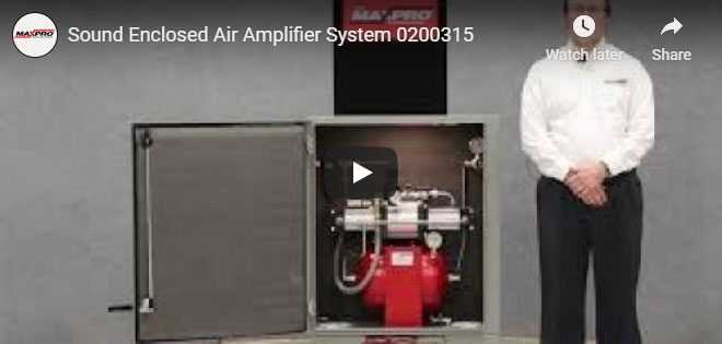 Sound Enclosed Air Amplifier System